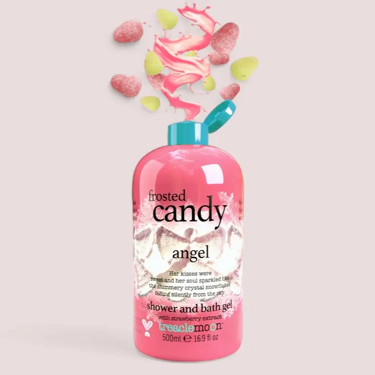Treaclemoon Frosted Candy Angel 500ml Bath and Body Gel  Limited Edition Body Wash Scented Soap Body Care Daily 4