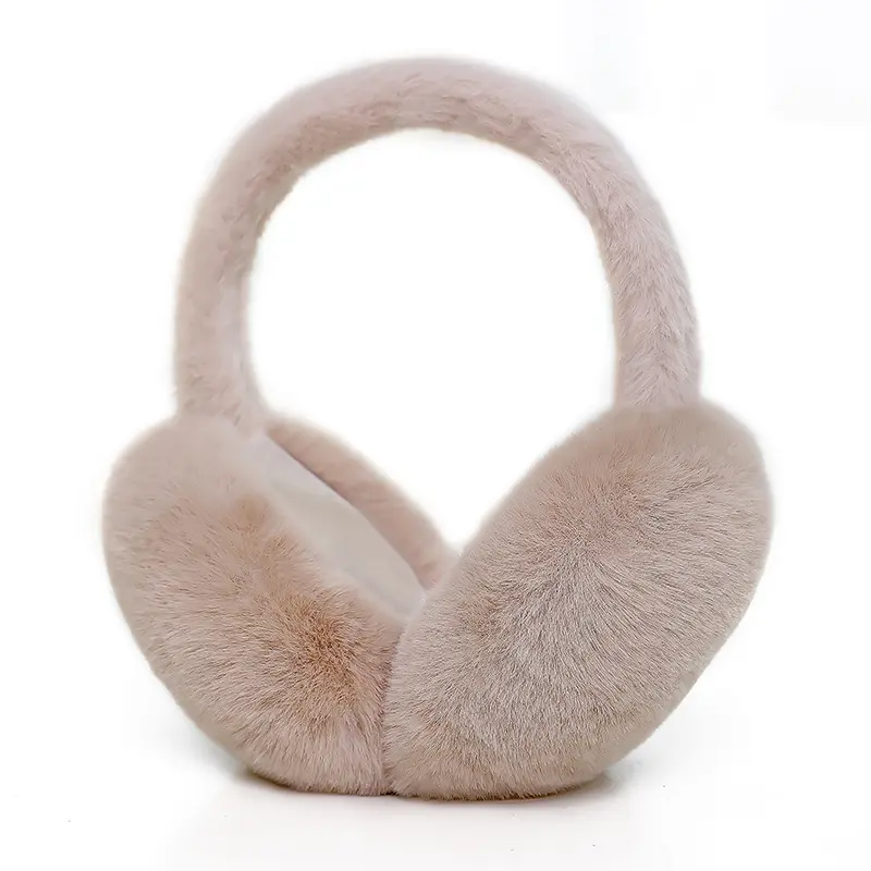 Earmuffs Winter Women's Cute Plush Winter Warm Earmuff Anti-Freezing Ear Cap Earmuffs Protection Foldable 6