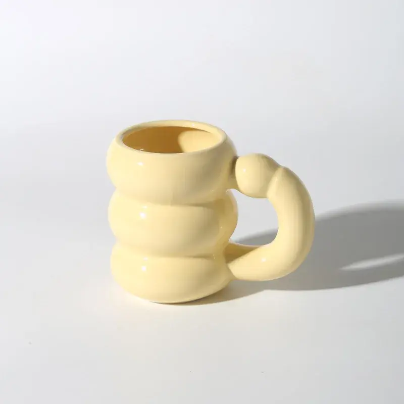 420ml Ceramic Chubby Mug Creative Nordic Coffee Cup Cute Office Afternoon Tea Cloud Mugs Kitchen Drinkware Home Accessories Tumbler Washable 6