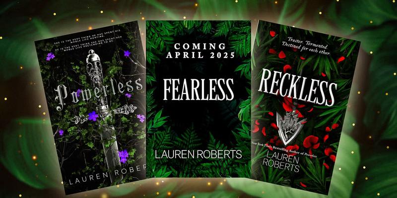 Product Introduction of The Powerless Trilogy by Lauren Roberts - Young Adult Fantasy Adventure Romance Books 7