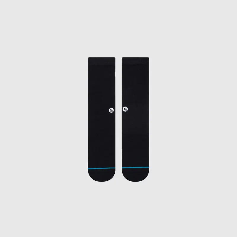 Stance Icon Socks - Black / White 0