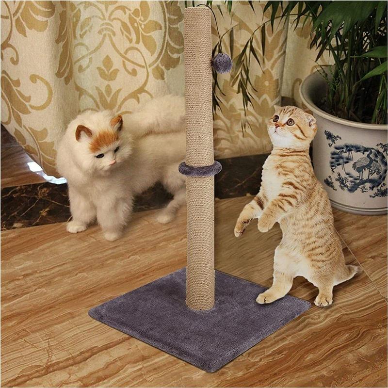 Product Introduction of 74CM TALL LARGE CAT SCRATCHING POST STRONG NATURAL SISAL POLE HEAVY DUTY BASE UK UK 24