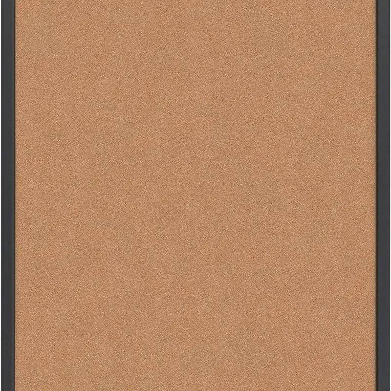 Office Cork Notice Board 60 x 40 cm, Black 4