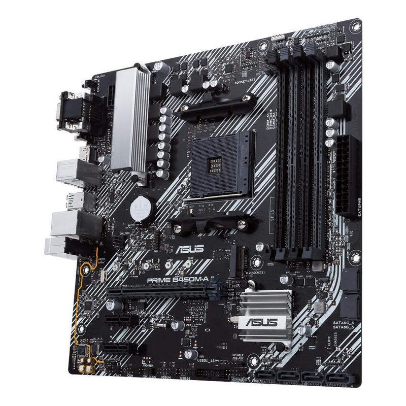 ASUS PRIME B450M-A II AMD B450 Socket AM4 micro ATX 4