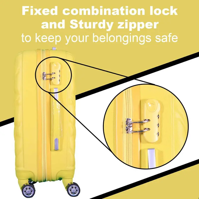 Large 28’’ Lightweight Suitcase Spinner Wheel Luggage Trolley Travel Case 3