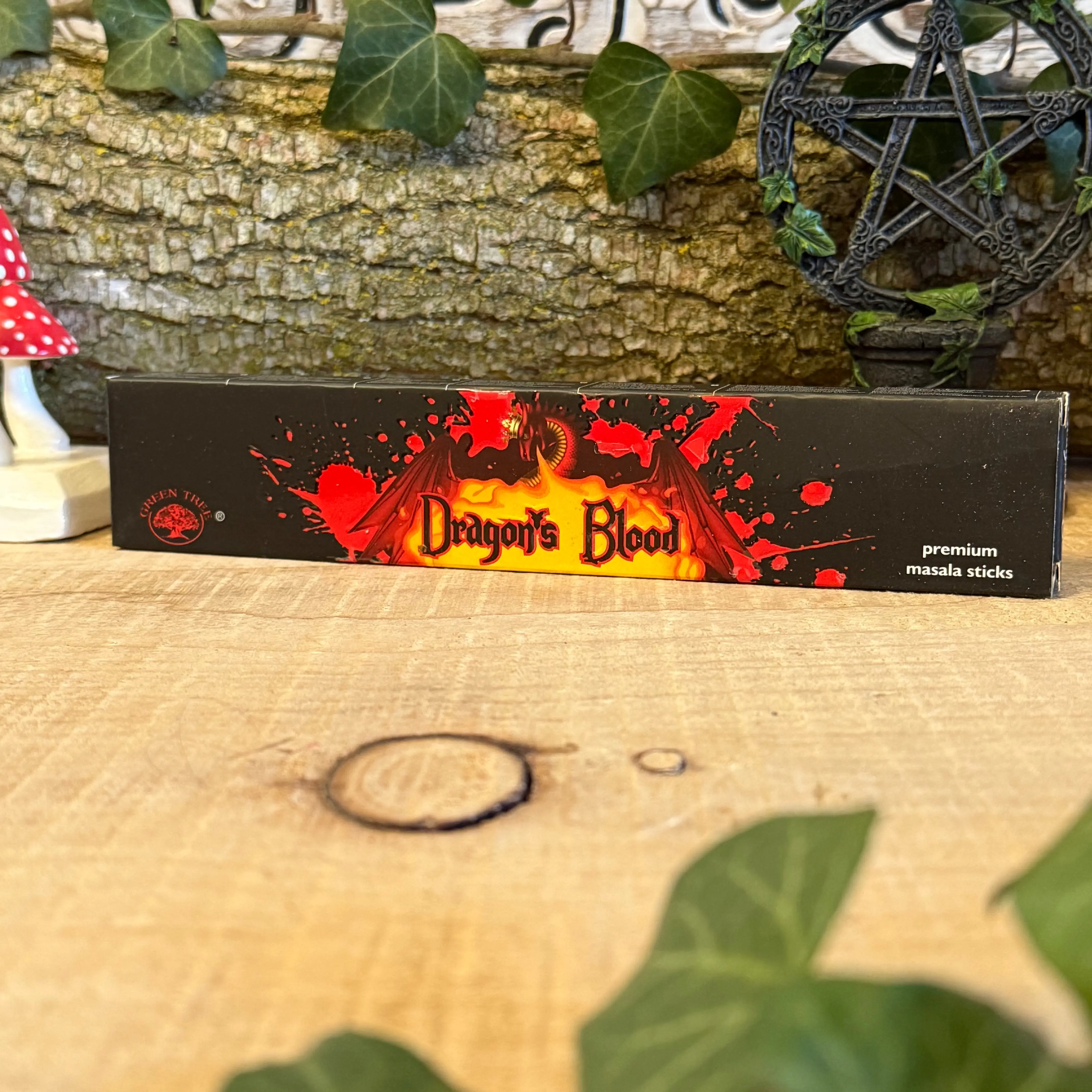 Green Tree Dragons Blood Incense Sticks