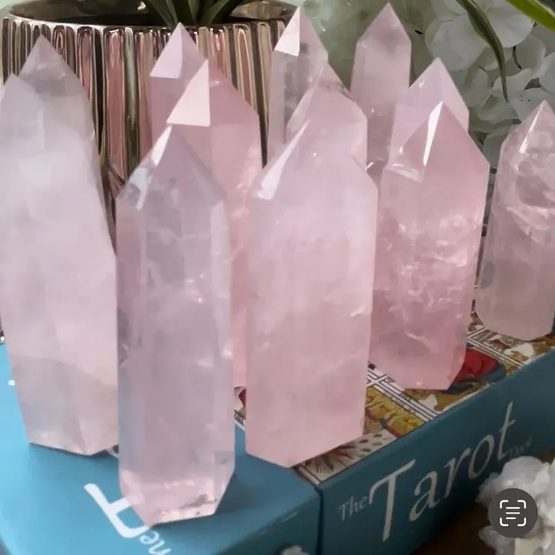 Rose Quartz Point - Universal & Unconditional Love 0