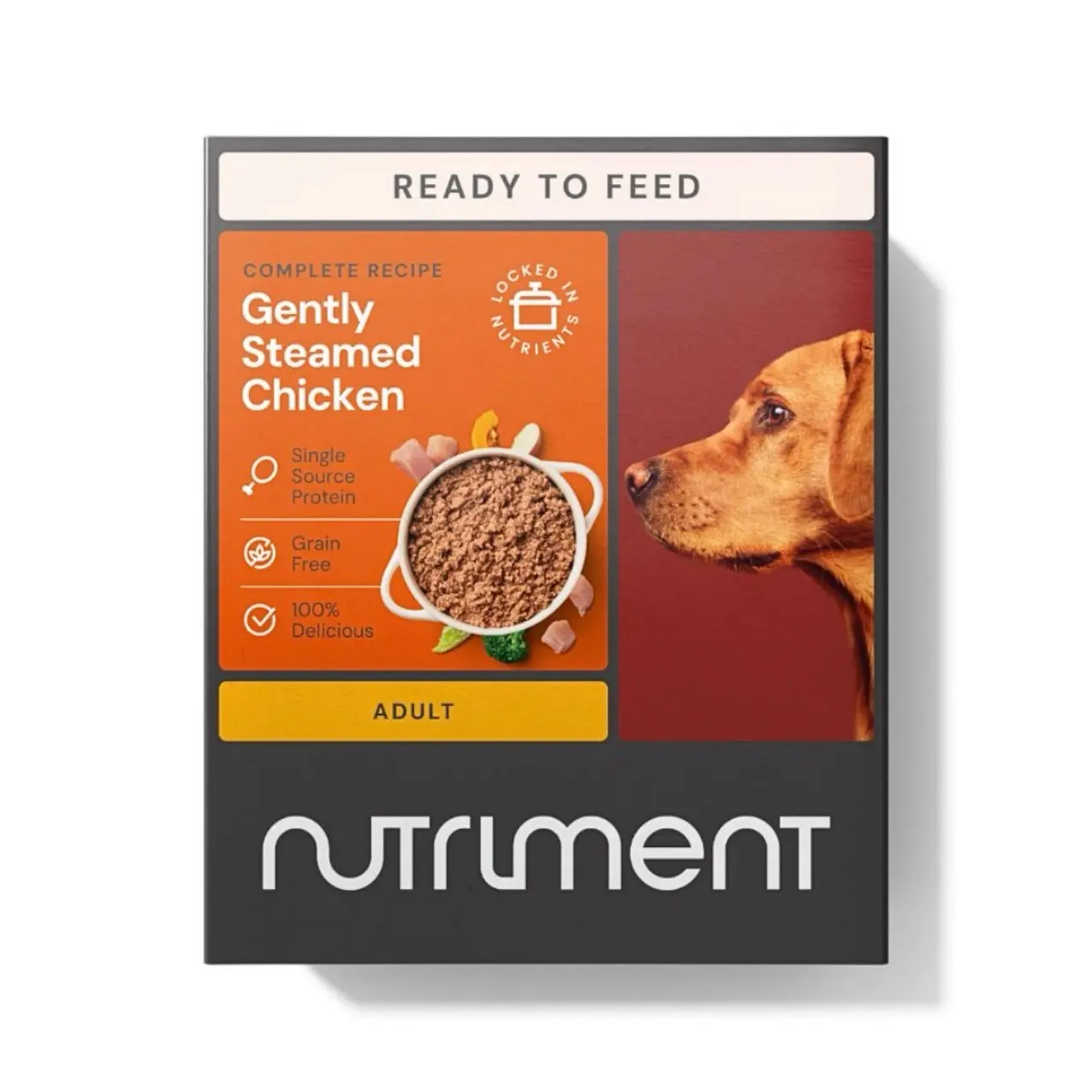 Nutriment Gently Steamed Wet Food for Dogs - Made with Natural Ingredients