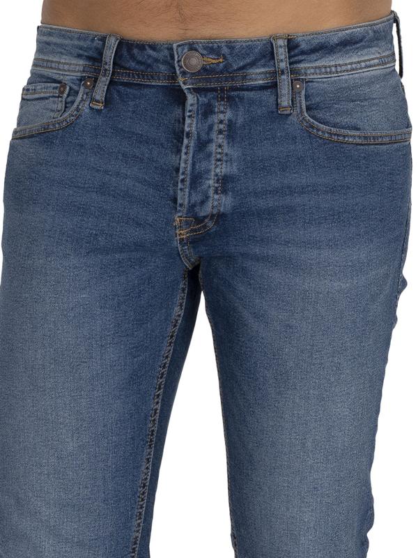 Jack & Jones Glenn Original 031 Slim Jeans - Blue Denim 4