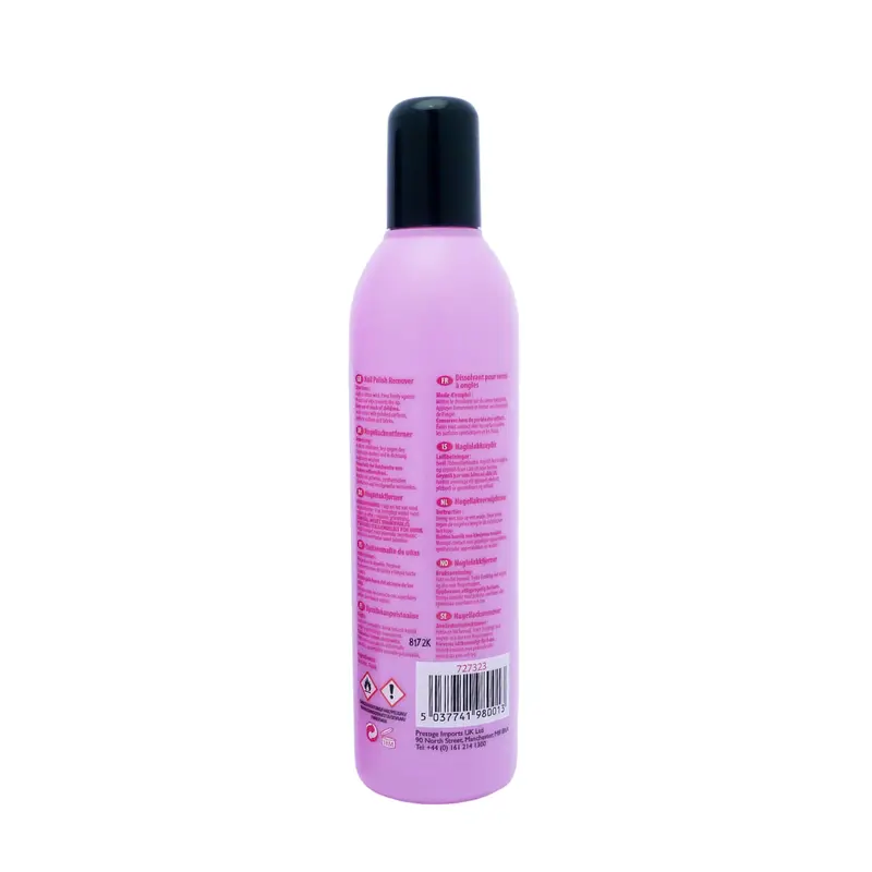 3 x Zazie Nail Polish Remover 250ml - Smooth and Easy Polish Removal 2