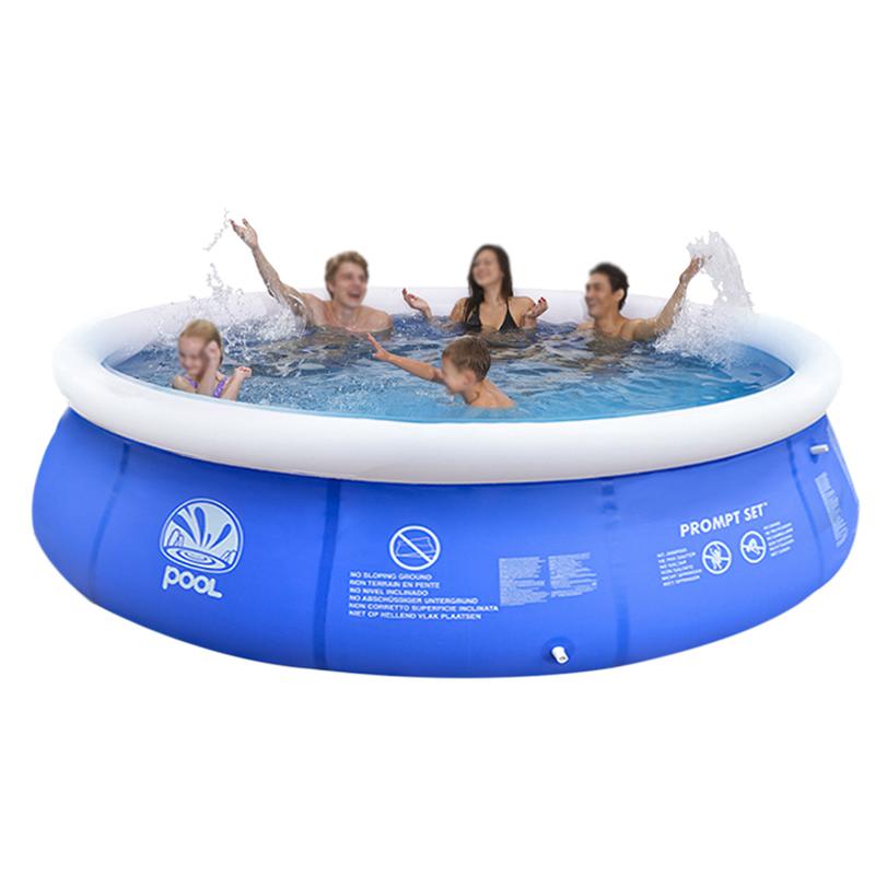 10ft Prompt Set Inflatable Paddling Pool Swimming Pool Family Fun Outdoor Party 5