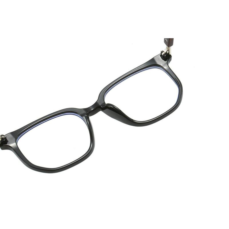 Eyeglasses Frames Trend Flat Glasses Men Women Wood Grain Legs Fashion Style 6