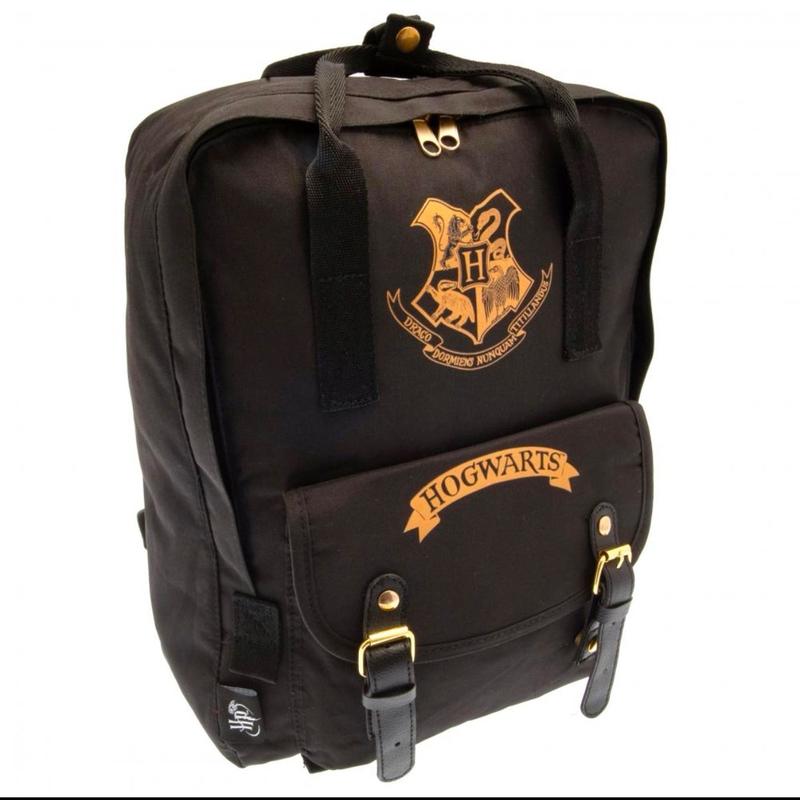 Harry Potter Premium Backpack in Sleek Black - Perfect for School, Work, and Travel 1