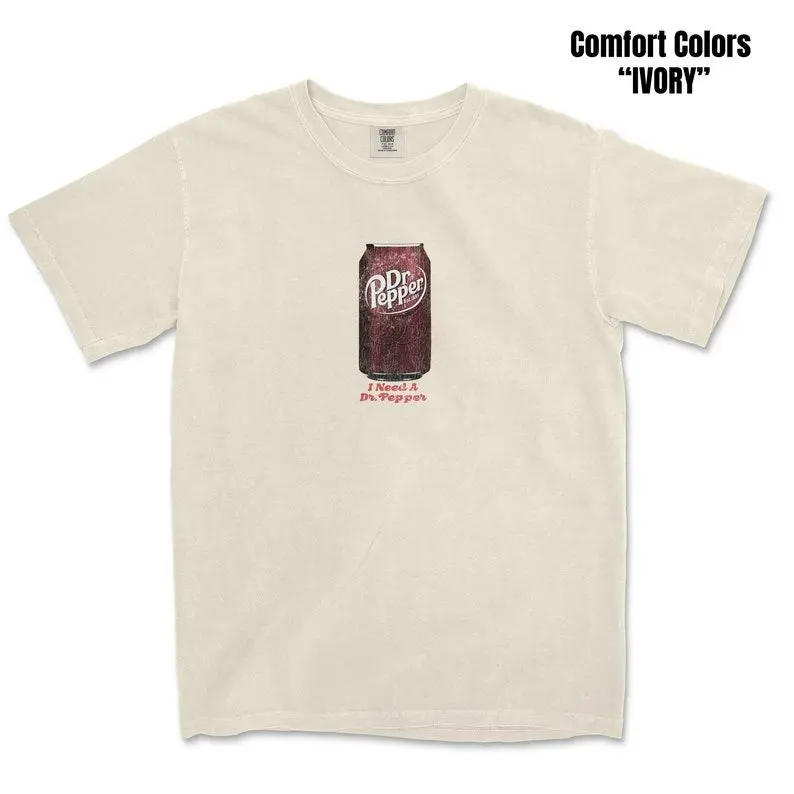 Dr. Pepper Tee Vintage Shirt Dr Pepper Vintage Clothing Dr. Pepper T Shirt Dr Pepper Shirt Retro Gift 0