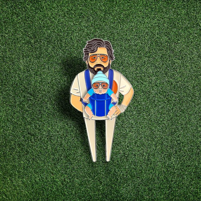 Divot/Pitch Repair Tool and Ball Marker Set - Alan & Baby Carlos 2