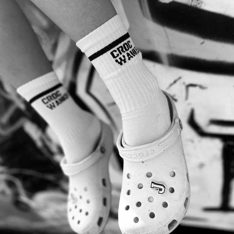 CROC WANKER SOCKS ONE SIZE RECOMMENDED 3-12 (cotton) uni 3