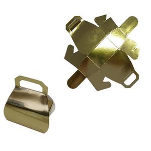 Metallic Gold Handbag Favour Box