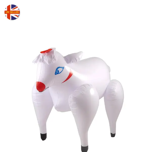 Premium PVC Inflatable Sheep Toy for Stag Parties - 21 Inches Long - Easy Inflation - Photo Prop Accessory - Hen Party Essential 0