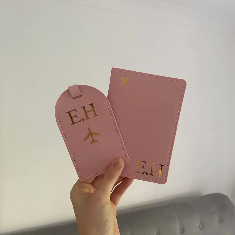 Personalised Travel Passport Cover Holiday Organiser 3