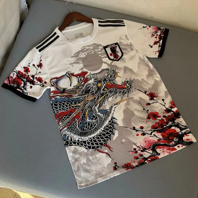 24-25 Japan sakura Dragon design Football jersey 2024-2025 Japan Year of the sakura Dragon Special edition soccer jersey
