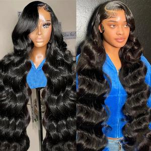 13x6 Body Wave Lace Front Wigs Human Hair 13x4 Lace Front Wigs Human Hair Glueless Wigs Human Hair Pre Plucked Frontal Wigs Human Hair for Women 180% Density Body Wave Wig with Baby Hair