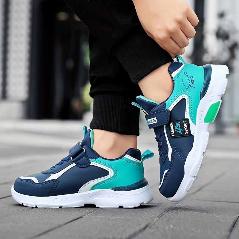 Product Introduction of Boys' Fashion All-Season Breathable Sneakers - Durable, Non-Slip Running Shoes for Youngsters with Easy Closure 6