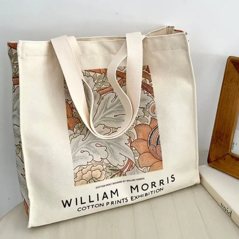 William Morris Cotton Prints Exhibition Tote Bag 2