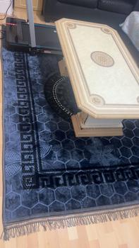 Product Review of Rug 160x 240CM Anti-slip Turkish Full Room Rug Non-Slip Indoor Gift Light Grey from H**a H**n 0