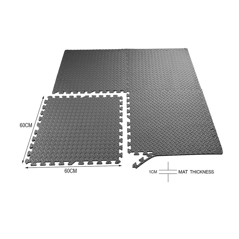 20 Tiles Gym Floor Mat Tiles Soft Smooth EVA Foam Yoga 1