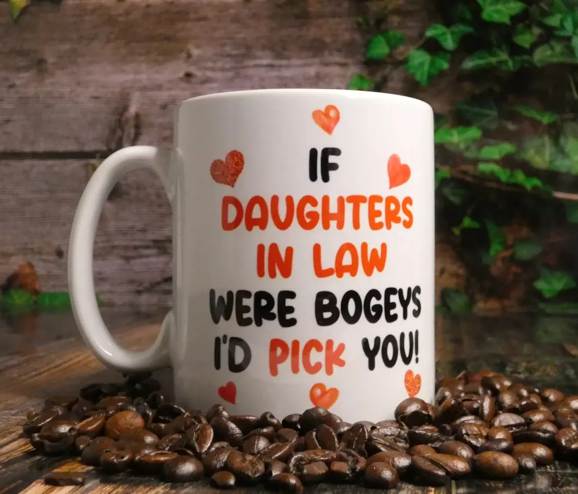 Daughter In Law Mug Gift If * Were Bogeys I'd Pick You Nice Funny Novelty Cheeky Cup