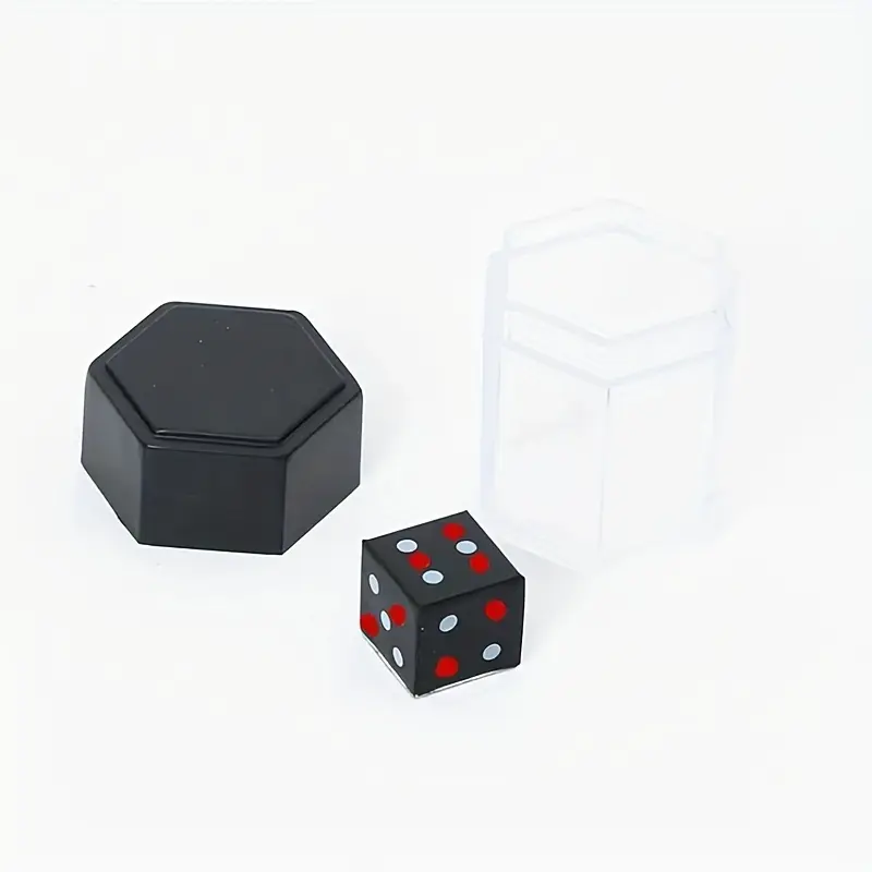 Magic Explosion Dice Trick - 1pc, Transforming Large Die to 8 Mini Dice, Durable Plastic, Performance Magic Kit for Parties & Close-Up Magic, Age 14+ 2
