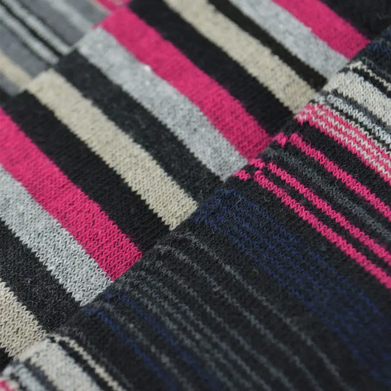 Sock Snob 12 Pair Mens Colourful Cotton Striped Patterned Dress Socks (Rome) 8