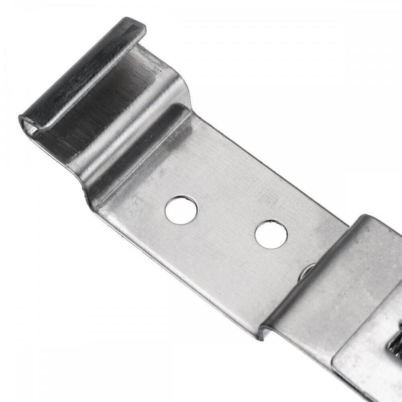 Product Introduction of Trailer Number Plate Clips Holder Spring Loaded Stainless Steel One Pair New UK 16