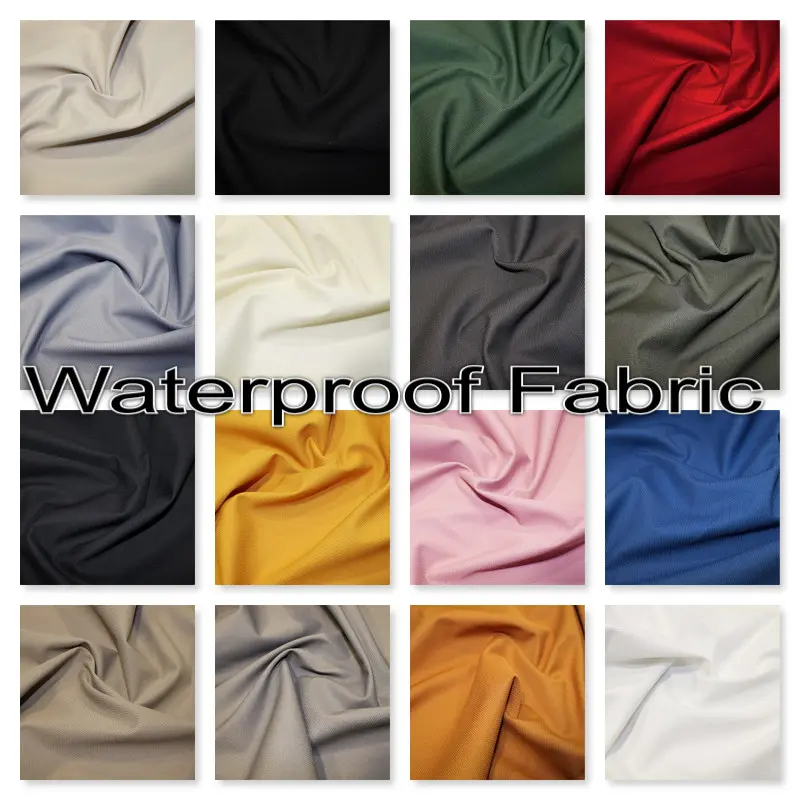 Riviera Polyester Waterproof Clothing Fabric