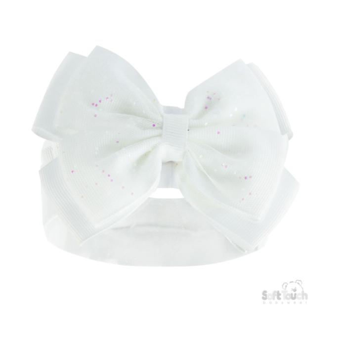 Hairband with Glitter Bow 2