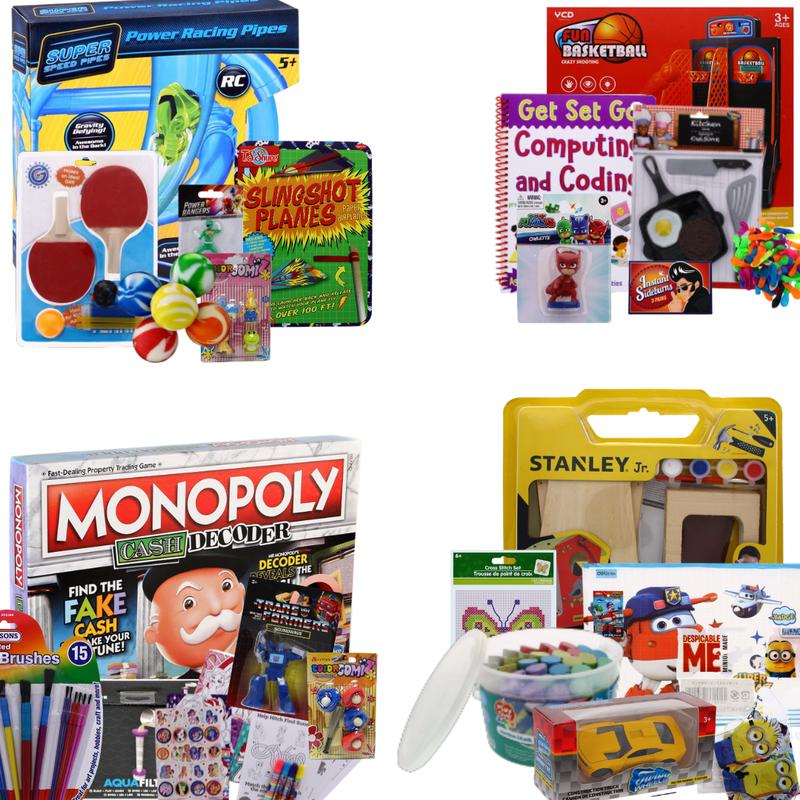 Unbox the £25 Bargain Bundle: 1 BIG, 2 MEDIUM, 4 SMALL Toys! Perfect for Kids Under 10! 1