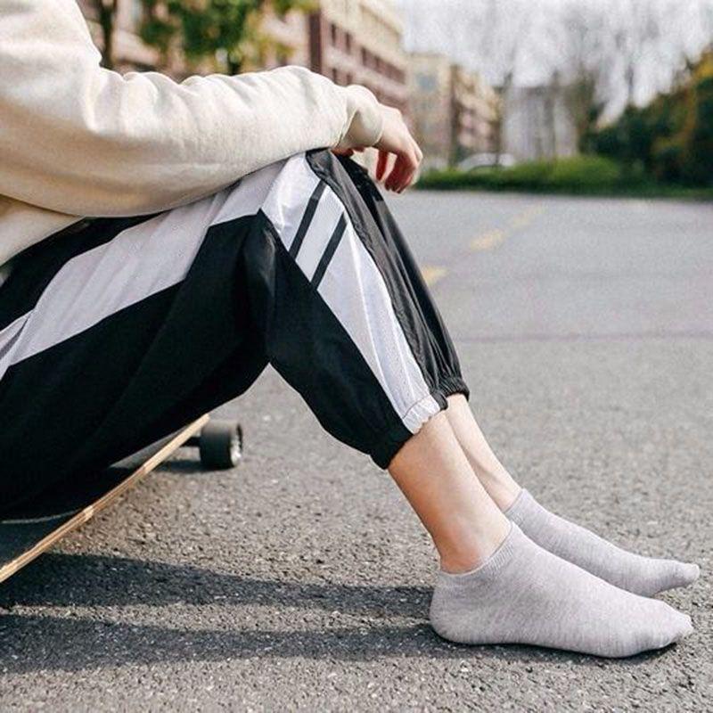 Product Introduction of 5Pairs Essential Comfort Ankle Socks - Breathable Soft & Durable - Women's Casual & Athletic Stockings Variety Pack Comfortable Fit Womenswear Day Everyday Solid Bridal 15
