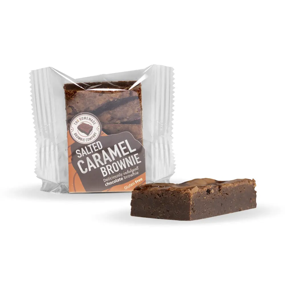 Chocolate Brownie Single Packs by The Homemade Brownie Company Gluten Free Snack