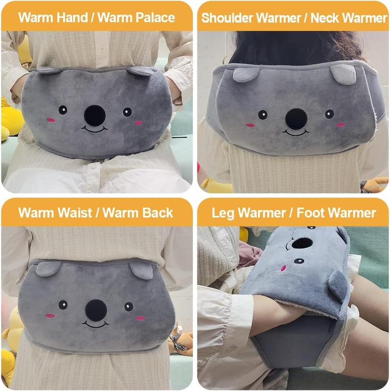 3-Piece Hot Water Bottle Belt Comforting Wearable Wrap Around Stomach Back Waist Soft Christmas Gift 4