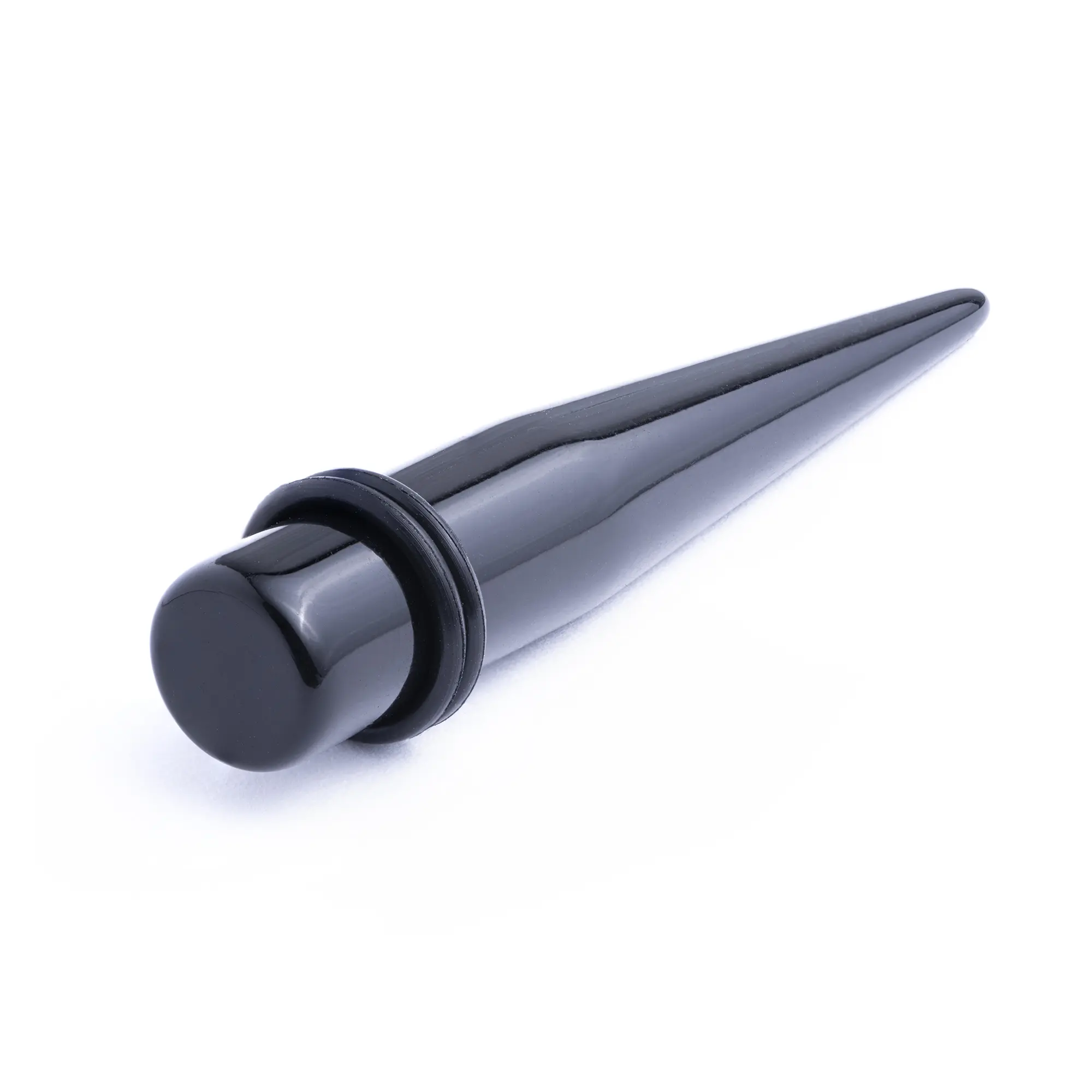 Single Black Ear Taper Gauge in Sizes 1.6mm to 20mm