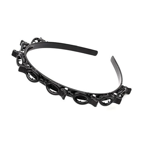 Alligator Clip Headband for Women, Curly Hair Bangs Hairstyle Hairpin Headbands, Professional Weave Toothed Braid Tool, Fashion  Band Clips, Women Girls Fashion Hair Accessories  Hair 6