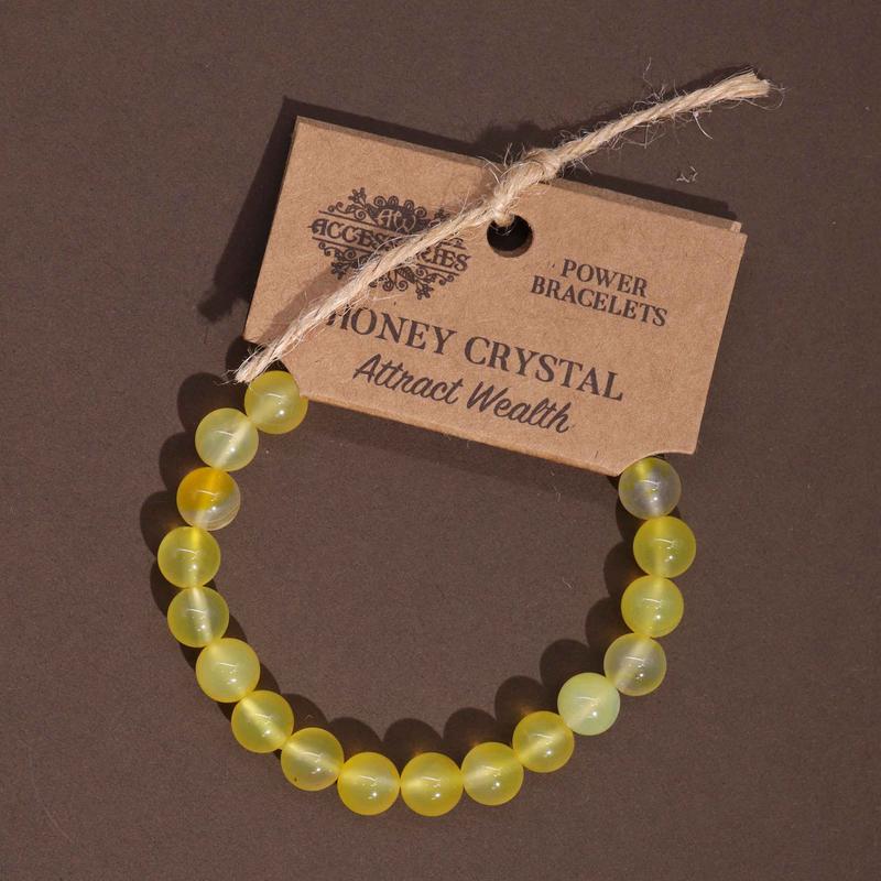 Power Bracelet - Honey Crystal 2