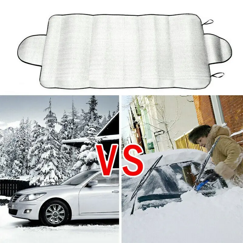 Car Windscreen Windshield Frost Cover Ice Snow Shield Front Window Protector Sunshade 6