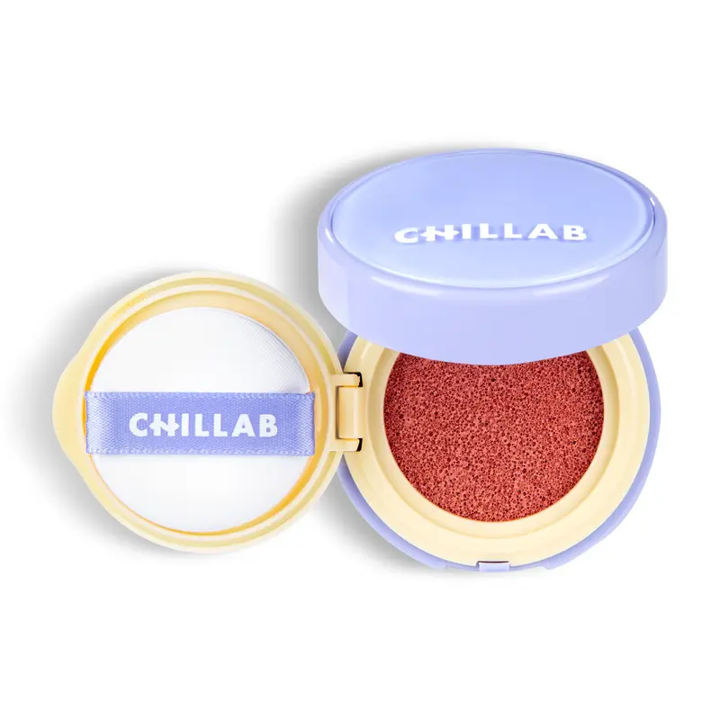 Chillab Vivid Cushion Blush - glowing look with a lightweight formula 3