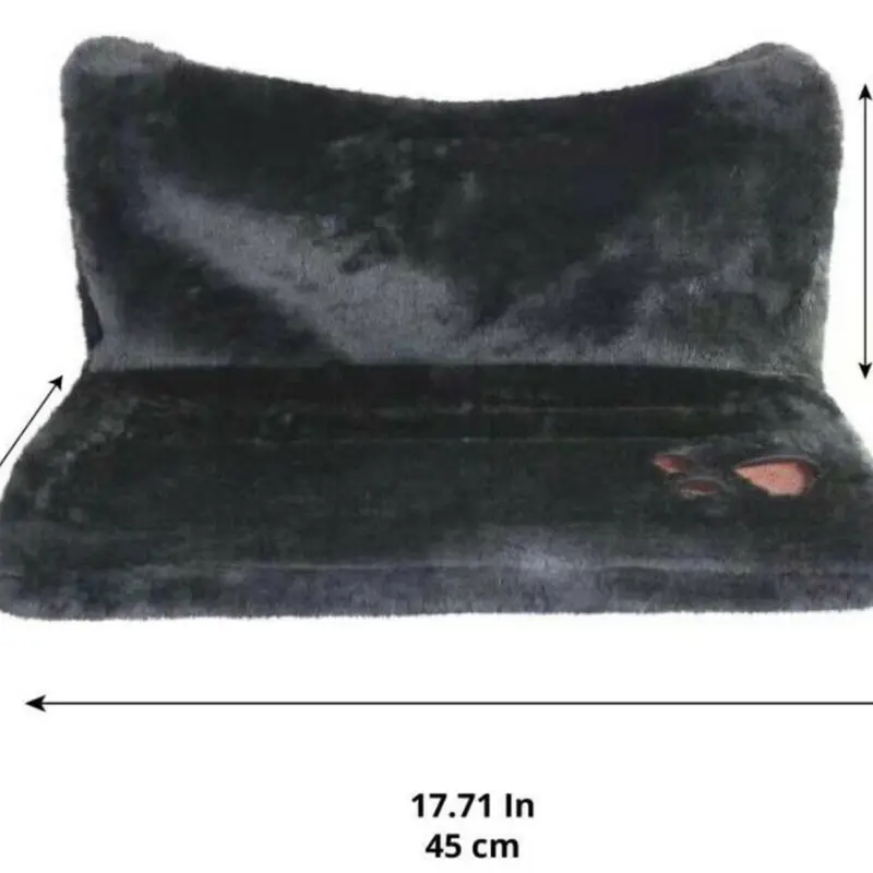 Kitten Cat Pet Bed Hanging Radiator Warm Fleece Basket Cradle 2