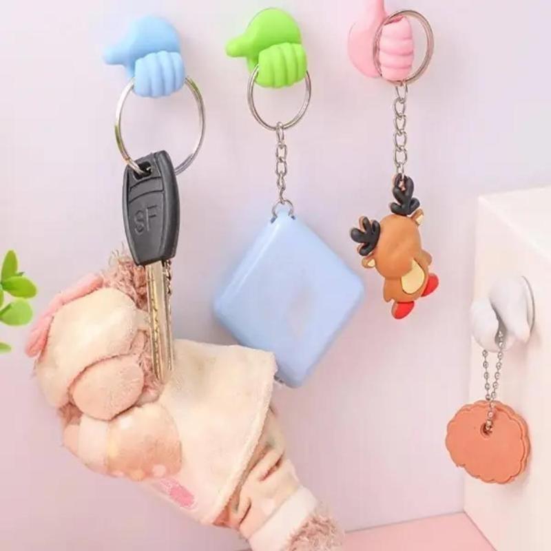 (Gifts) Thumb Wall Hook, Cable Organiser, Desk Accessories, Bedroom Accessories, Room Decor, Home Decor 3