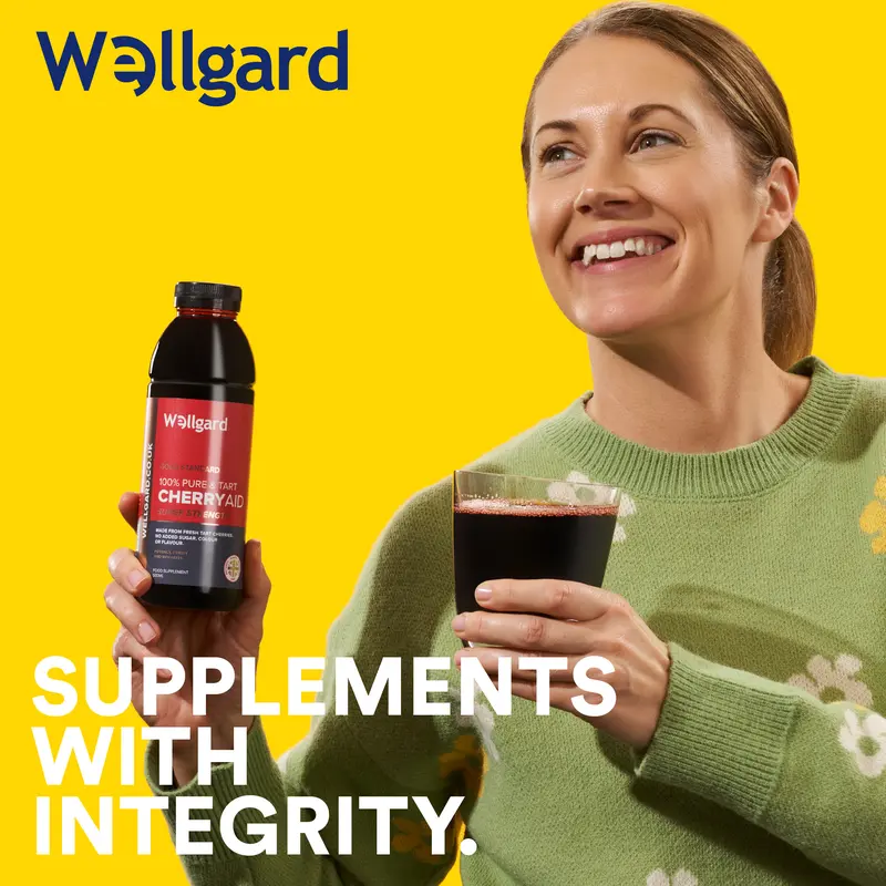 Wellgard Cherryaid Tart Cherry Concentrate, Sour Cherry Juice Supplement, Cherry Juice for Sleep, Sleeping Supplement 5