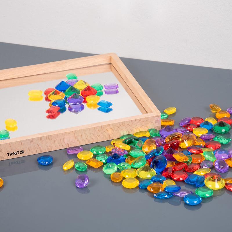 Translucent Colour Jewels - Pk144 1
