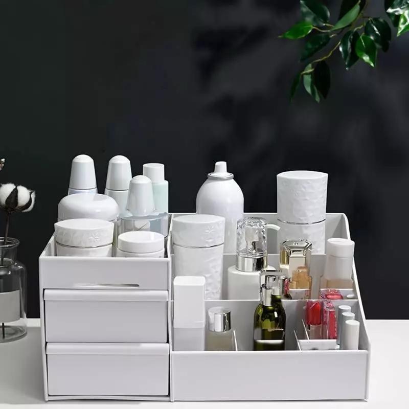 Desktop Storage Box Makeup Drawers Organizer Box Jewelry Container Case Cosmetic 1