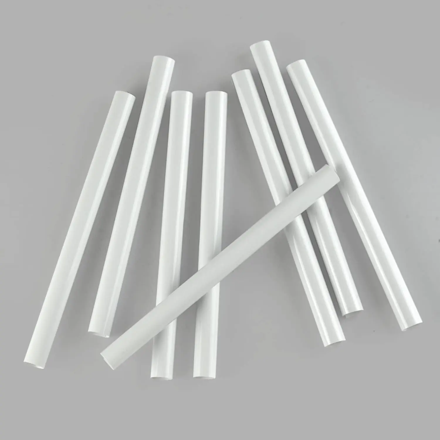 Besto Radiator Pipe Covers White, Pipe Insulation 15mm; 19.5cm Long Snap On PVC Plastic Cover | Customizable Radiator Pipe Collars or Radiator Sleeves